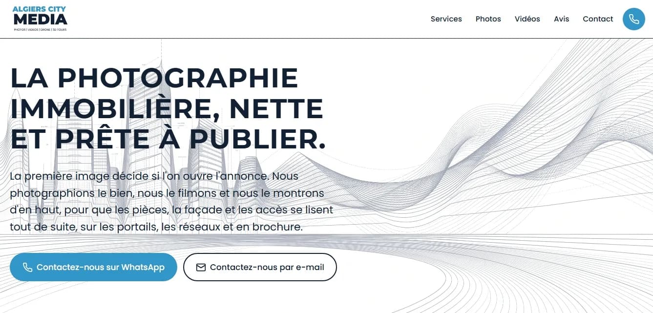 Algiers City Media — Desktop
